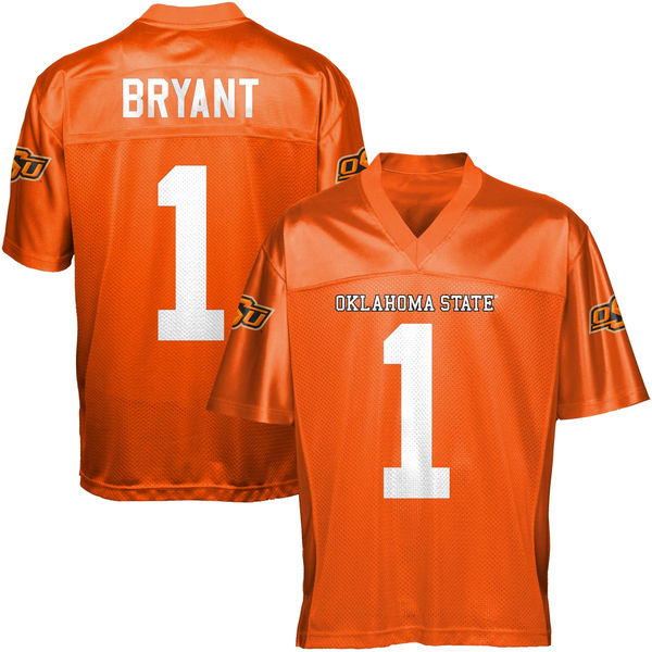 Oklahoma State Cowboys #1 Dez Bryant Orange College Football Jersey Oklahoma State Cowboys #1 Dez Bryant Orange College Football Jersey