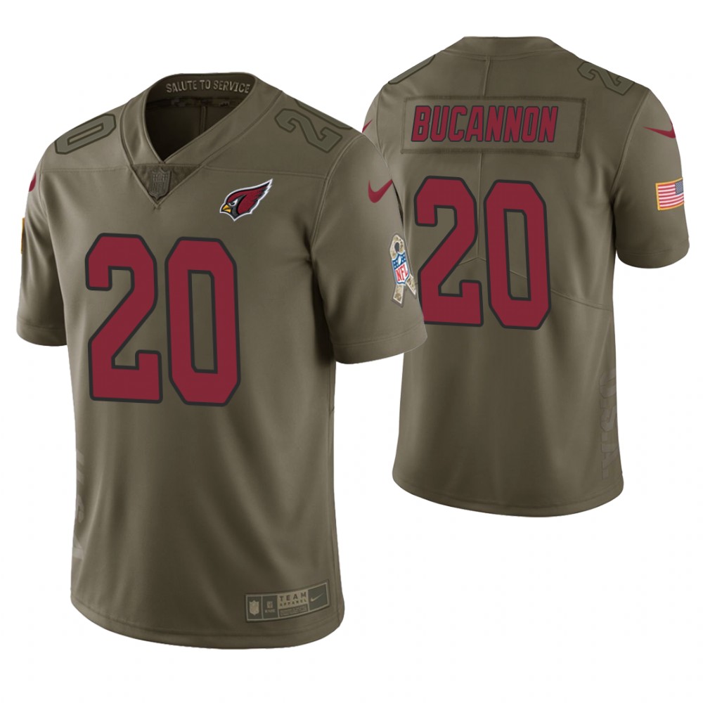 Arizona Cardinals #20 Deone Bucannon Olive Salute to Service Limited Jersey Arizona Cardinals #20 Deone Bucannon Olive Salute to Service Limited Jersey