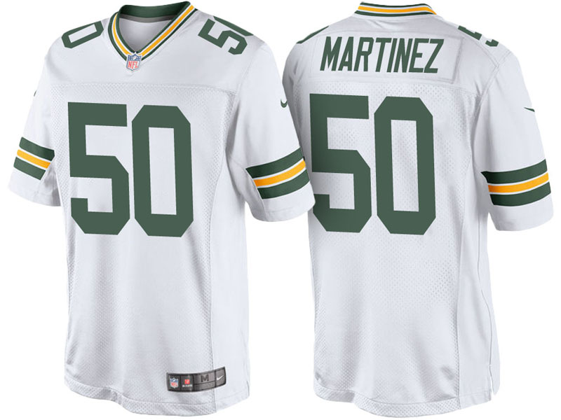 Green Bay Packers #50 Blake Martinez White Vapor Untouchable Color Rush Limited Jersey