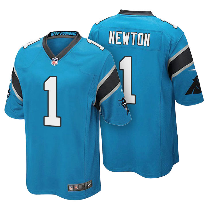 Carolina Panthers #1 Cam Newton Light Blue Color Rush Limited Jersey Carolina Panthers #1 Cam Newton Light Blue Color Rush Limited Jersey