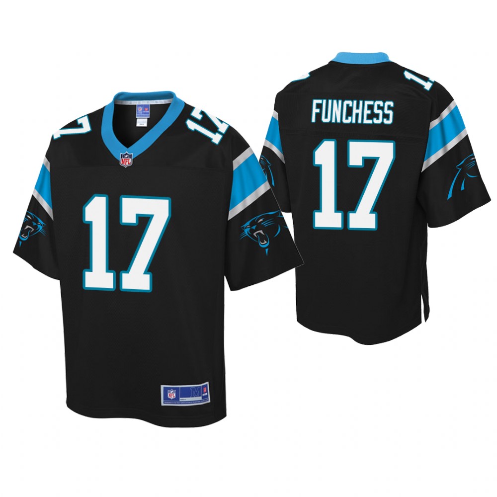 Youth Carolina Panthers #17 Devin Funchess Black Player Pro Line Jersey Youth Carolina Panthers #17 Devin Funchess Black Player Pro Line Jersey