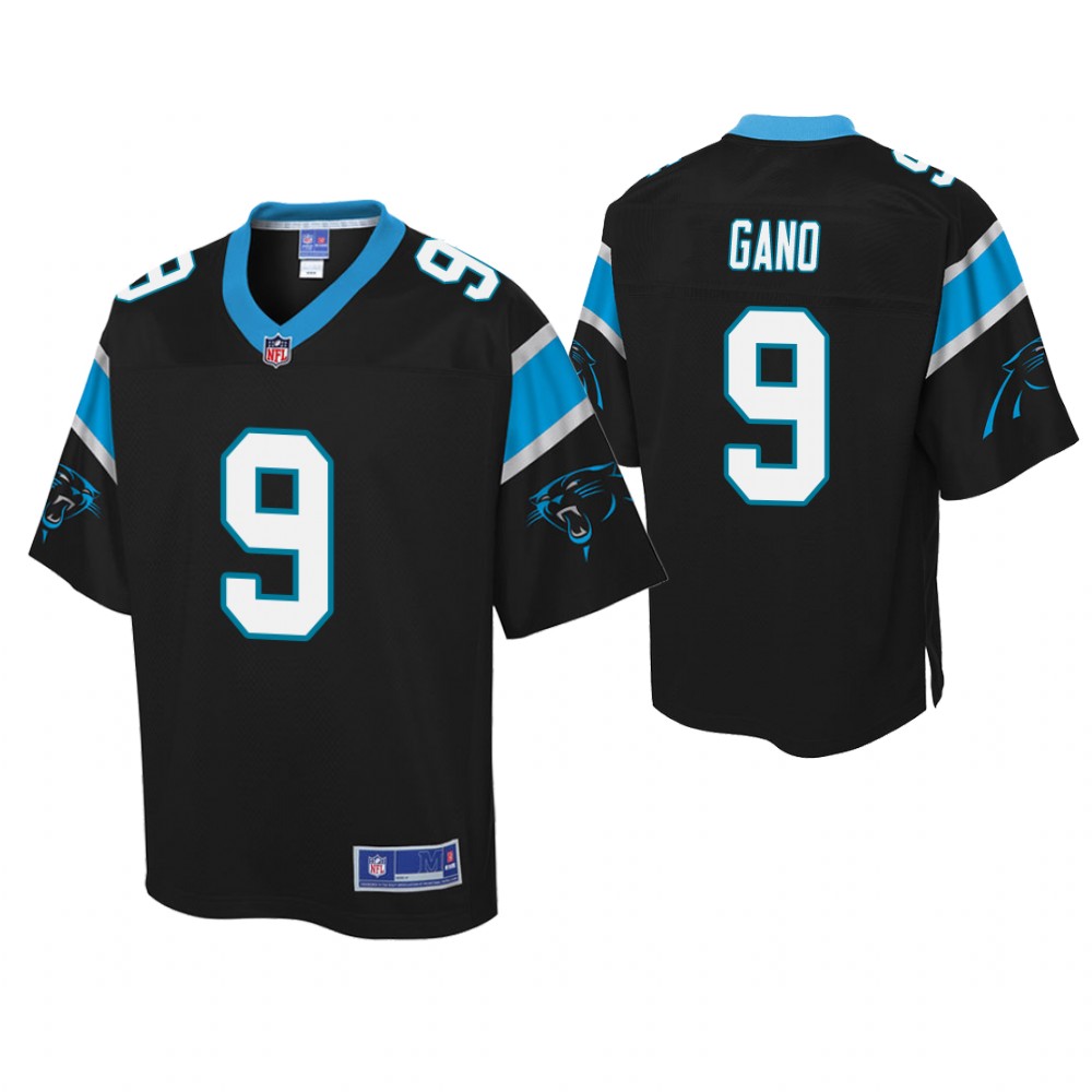 Youth Carolina Panthers #9 Graham Gano Black Player Pro Line Jersey