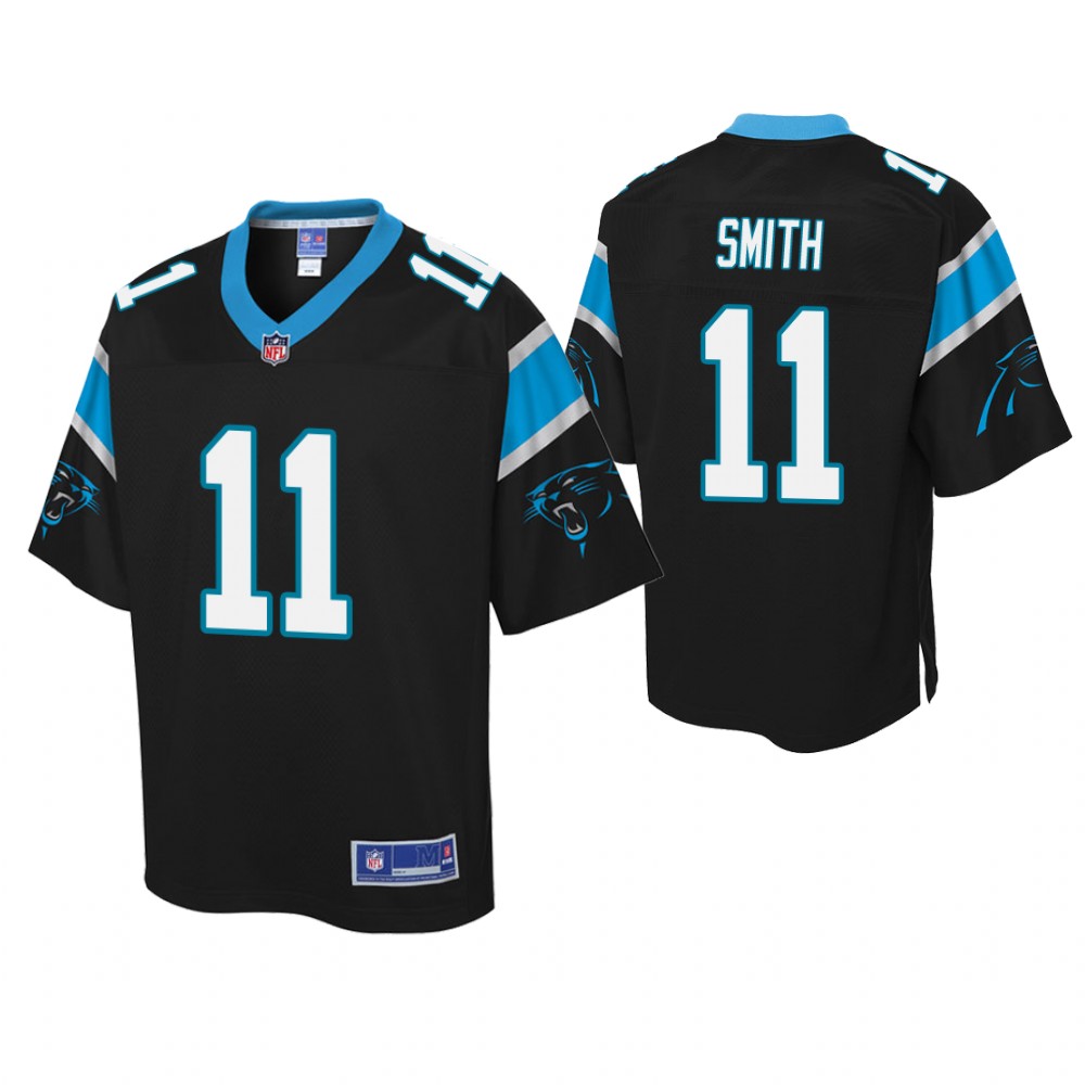 Youth Carolina Panthers #11 Torrey Smith Black Player Pro Line Jersey