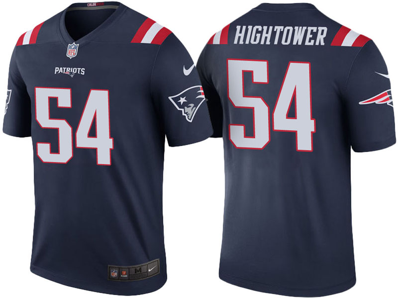 New England Patriots #54 Dont'a Hightower Navy Color Rush Legend Jersey New England Patriots #54 Dont'a Hightower Navy Color Rush Legend Jersey
