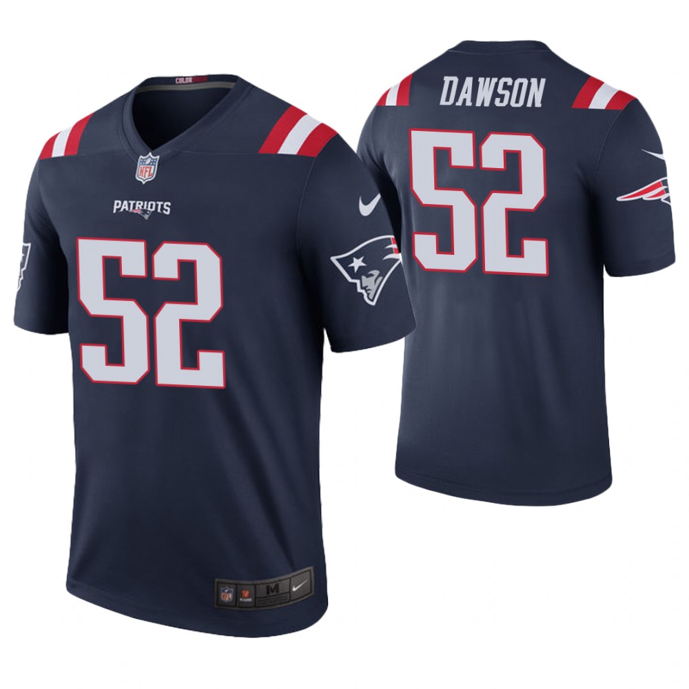 New England Patriots #52 Duke Dawson Navy Color Rush Legend Jersey New England Patriots #52 Duke Dawson Navy Color Rush Legend Jersey