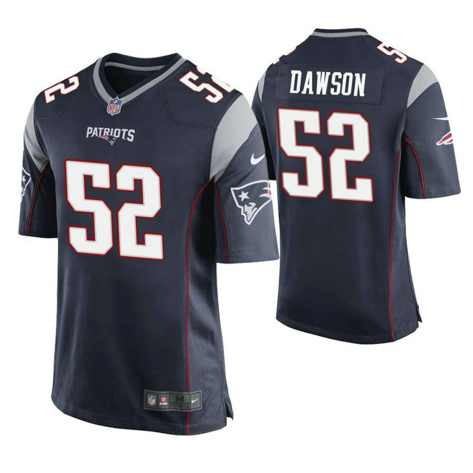 New England Patriots #52 Duke Dawson Navy Game Jersey New England Patriots #52 Duke Dawson Navy Game Jersey