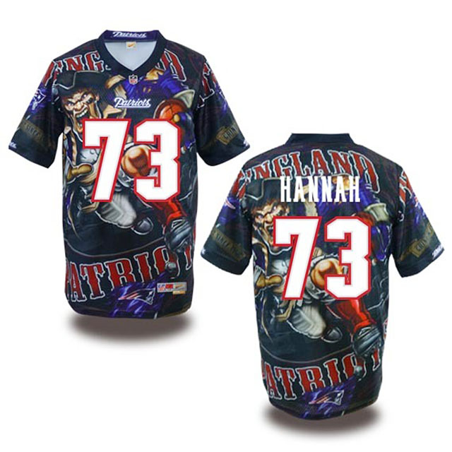 New England Patriots #73 John Hannah Fanatical Fashion Jersey New England Patriots #73 John Hannah Fanatical Fashion Jersey