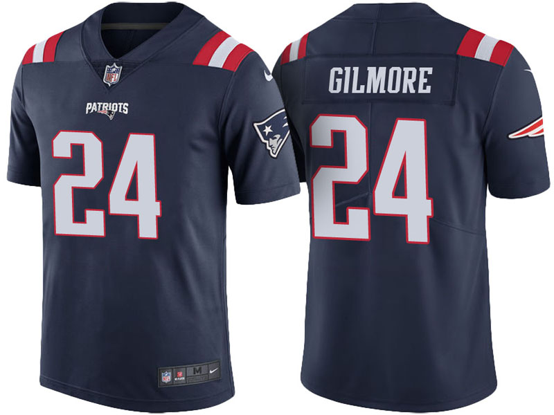New England Patriots #24 Stephon Gilmore Navy Vapor Untouchable Color Rush Limited Jersey New England Patriots #24 Stephon Gilmore Navy Vapor Untouchable Color Rush Limited Jersey