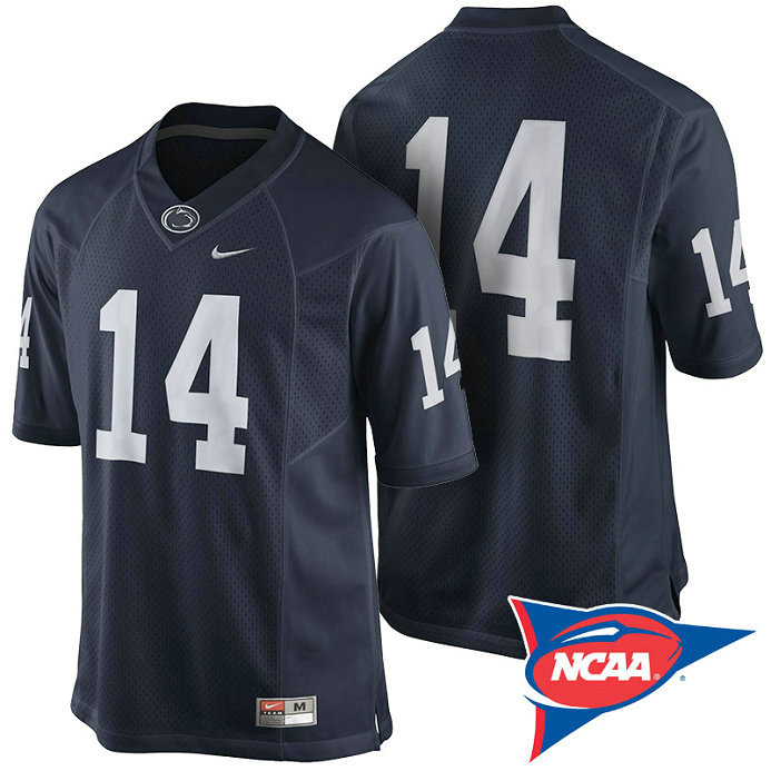 Penn State Nittany Lions #14 Christian Hackenberg Black Player College Football Jersey Penn State Nittany Lions #14 Christian Hackenberg Black Player College Football Jersey