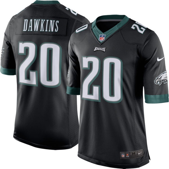 Philadelphia Eagles #20 Brian Dawkins Black Limited Jersey Philadelphia Eagles #20 Brian Dawkins Black Limited Jersey
