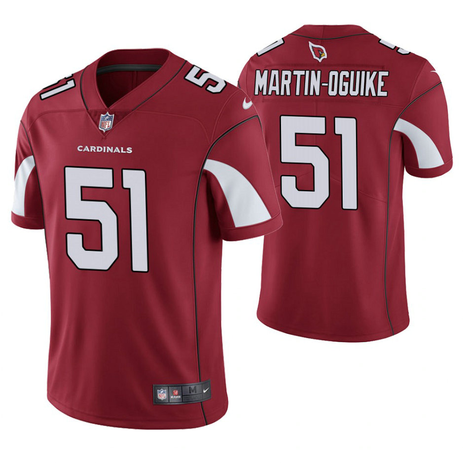 Arizona Cardinals #51 Praise Martin-Oguike Cardianl Vapor Untouchable Limited Player Jersey Arizona Cardinals #51 Praise Martin-Oguike Cardianl Vapor Untouchable Limited Player Jersey
