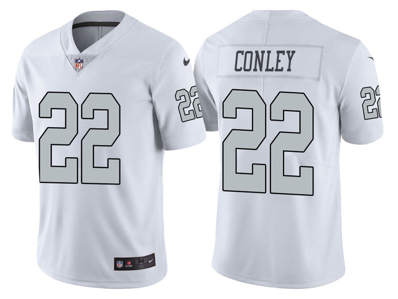 Oakland Raiders #22 Gareon Conley White Vapor Untouchable Color Rush Limited Jersey Oakland Raiders #22 Gareon Conley White Vapor Untouchable Color Rush Limited Jersey
