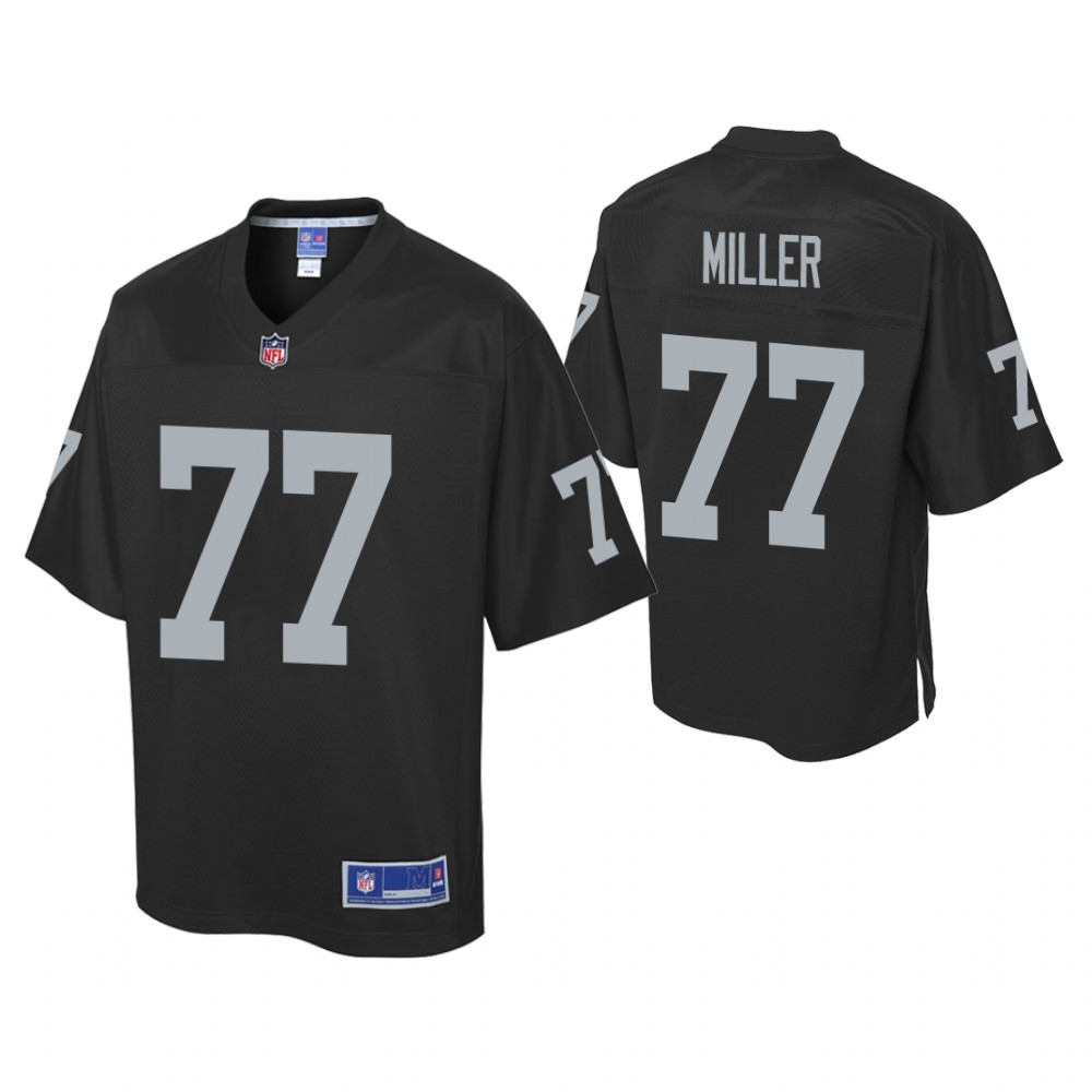 Youth Oakland Raiders #77 Kolton Miller Pro Line Black Jersey Youth Oakland Raiders #77 Kolton Miller Pro Line Black Jersey