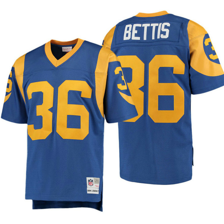 Los Angeles Rams #36 Jerome Bettis Royal Retired Player Throwback Jersey Los Angeles Rams #36 Jerome Bettis Royal Retired Player Throwback Jersey