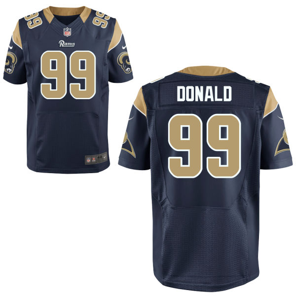 St. Louis Rams #99 Aaron Donald Navy Blue Elite Jersey St. Louis Rams #99 Aaron Donald Navy Blue Elite Jersey