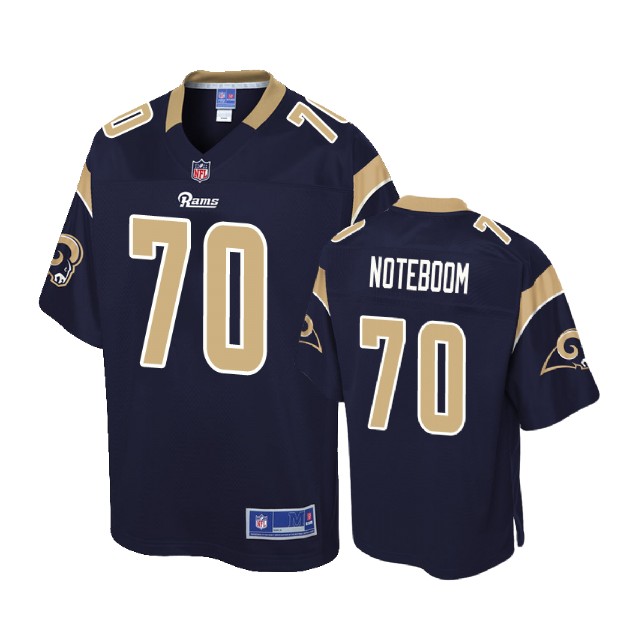 Youth Los Angeles Rams #70 Joseph Noteboom Navy Player Jersey Youth Los Angeles Rams #70 Joseph Noteboom Navy Player Jersey