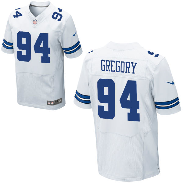 Dallas Cowboys #94 Randy Gregory White Elite Jersey Dallas Cowboys #94 Randy Gregory White Elite Jersey