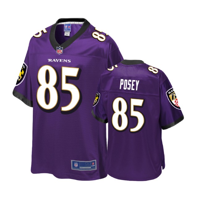 Youth Baltimore Ravens #85 DeVier Posey Purple Player Pro Line Jersey Youth Baltimore Ravens #85 DeVier Posey Purple Player Pro Line Jersey