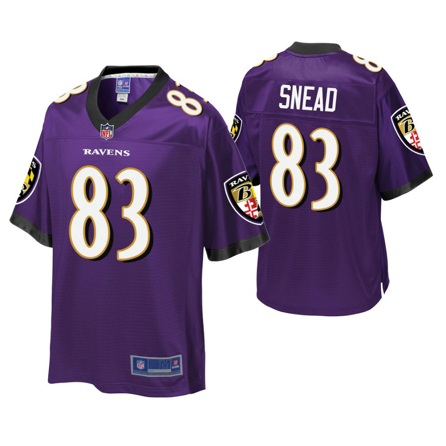 Youth Baltimore Ravens #83 Willie Snead Purple Player Pro Line Jersey Youth Baltimore Ravens #83 Willie Snead Purple Player Pro Line Jersey