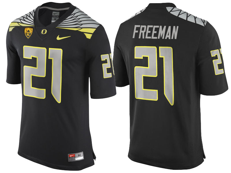 Royce Freeman #21 Oregon Ducks Black College Football Jersey Royce Freeman #21 Oregon Ducks Black College Football Jersey