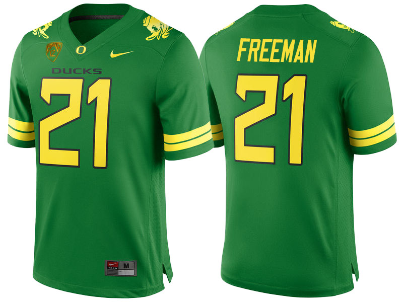 Royce Freeman #21 Oregon Ducks Green College Football Jersey Royce Freeman #21 Oregon Ducks Green College Football Jersey