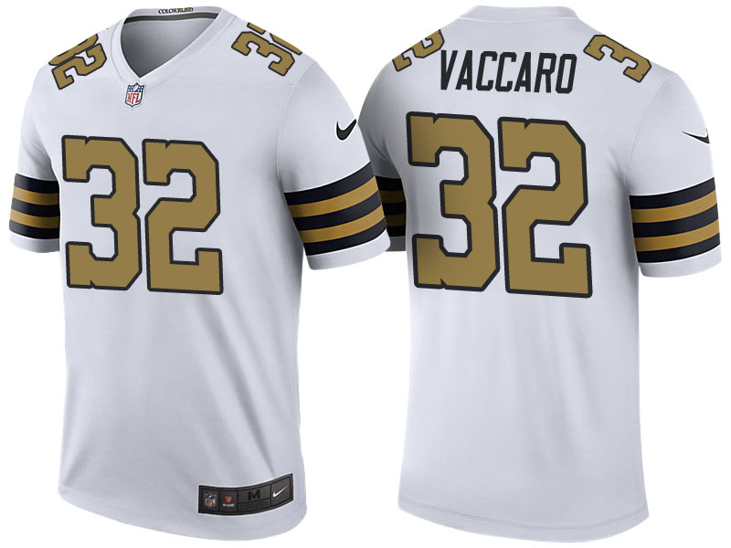 New Orleans Saints #32 Kenny Vaccaro White Color Rush Legend Jersey New Orleans Saints #32 Kenny Vaccaro White Color Rush Legend Jersey
