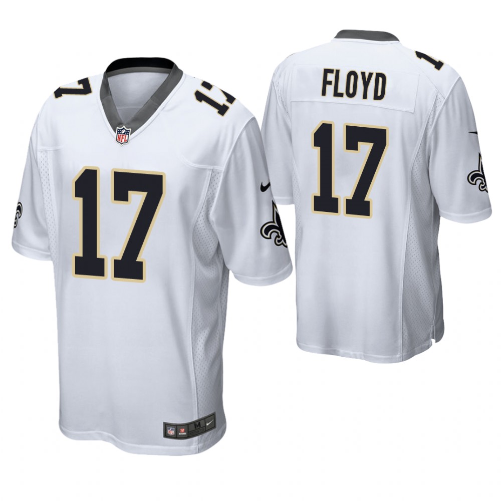 New Orleans Saints #17 Michael Floyd White Game Jersey New Orleans Saints #17 Michael Floyd White Game Jersey
