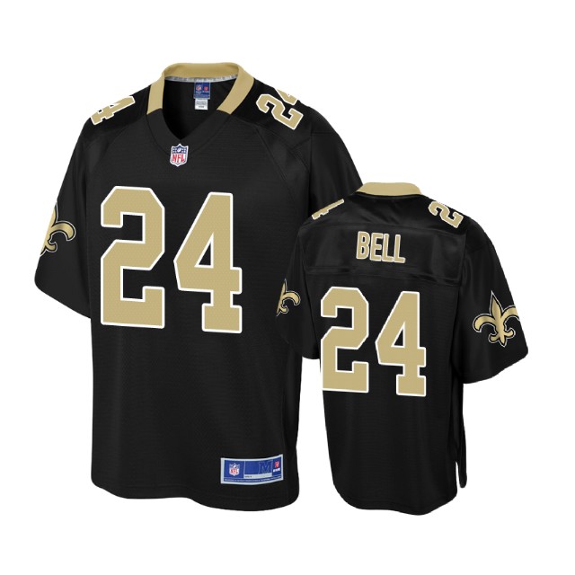 Youth New Orleans Saints #24 Vonn Bell Black player Jersey