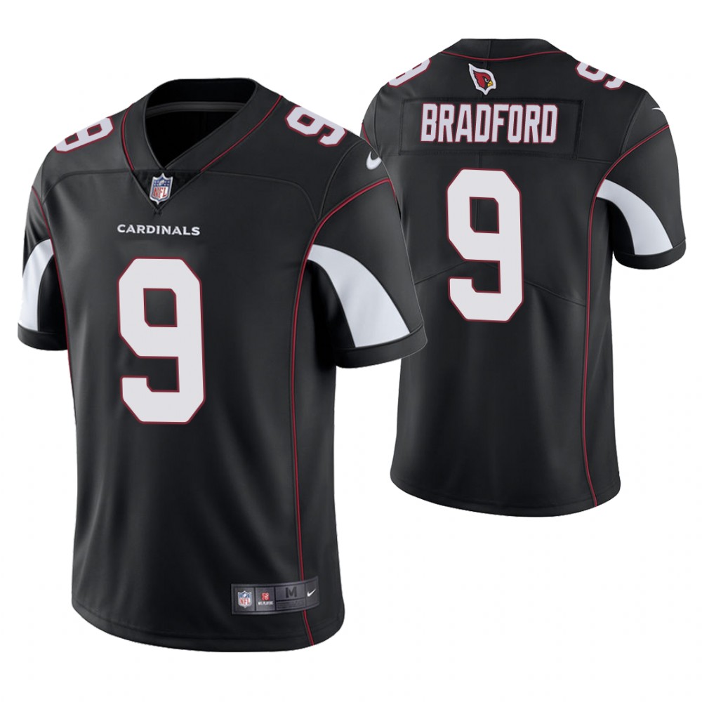 Arizona Cardinals #9 Sam Bradford Black Elite Jersey Arizona Cardinals #9 Sam Bradford Black Elite Jersey