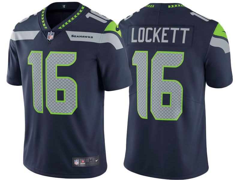2017 Seattle Seahawks #16 Tyler Lockett College Navy Vapor Untouchable Limited Jersey 2017 Seattle Seahawks #16 Tyler Lockett College Navy Vapor Untouchable Limited Jersey