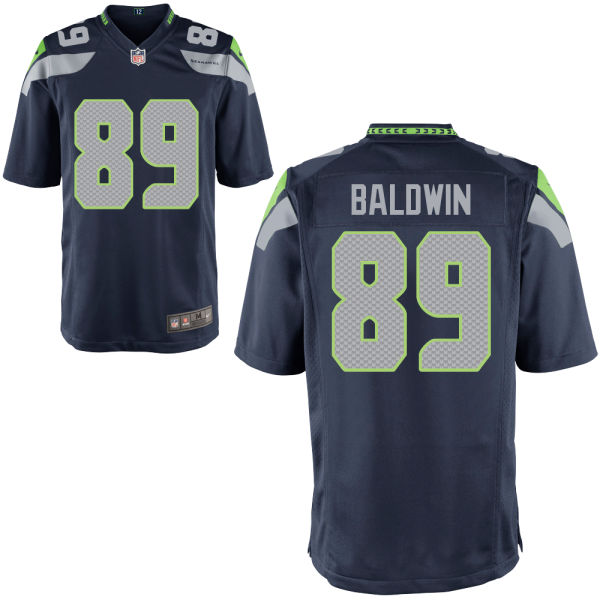 Seattle Seahawks #89 Doug Baldwin Navy Blue Game Jersey Seattle Seahawks #89 Doug Baldwin Navy Blue Game Jersey