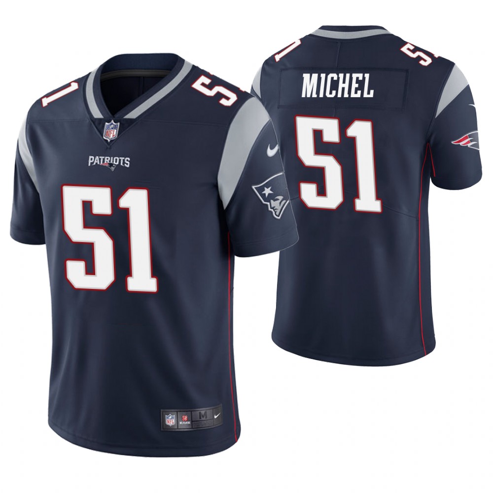 New England Patriots #51 Sony Michel Navy Vapor Untouchable Limited Jersey New England Patriots #51 Sony Michel Navy Vapor Untouchable Limited Jersey