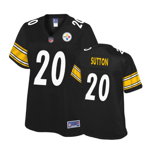 Women Pittsburgh Steelers #20 Cameron Sutton Balck Player Pro Line Jersey Women Pittsburgh Steelers #20 Cameron Sutton Balck Player Pro Line Jersey