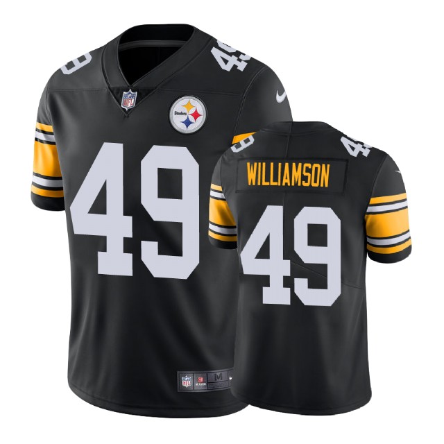 Pittsburgh Steelers #49 Christian Scotland-Williamson Vapor Untouchable Limited Throwback Black Jersey Pittsburgh Steelers #49 Christian Scotland-Williamson Vapor Untouchable Limited Throwback Black Jersey