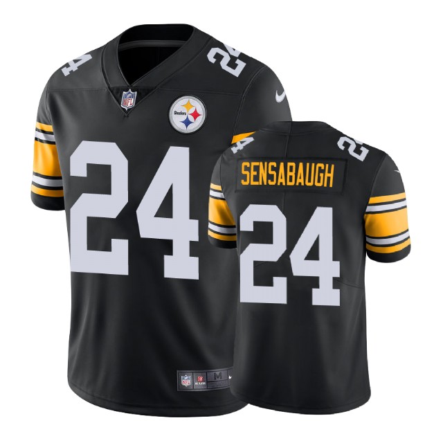 Pittsburgh Steelers #24 Coty Sensabaugh Vapor Untouchable Limited Throwback Black Jersey Pittsburgh Steelers #24 Coty Sensabaugh Vapor Untouchable Limited Throwback Black Jersey