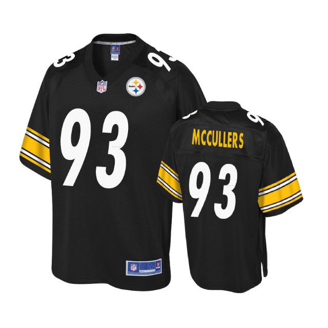 Youth Pittsburgh Steelers #93 Daniel McCullers Balck Player Pro Line Jersey Youth Pittsburgh Steelers #93 Daniel McCullers Balck Player Pro Line Jersey