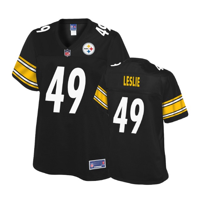 Women Pittsburgh Steelers #49 Darnell Leslie Balck Player Pro Line Jersey Women Pittsburgh Steelers #49 Darnell Leslie Balck Player Pro Line Jersey