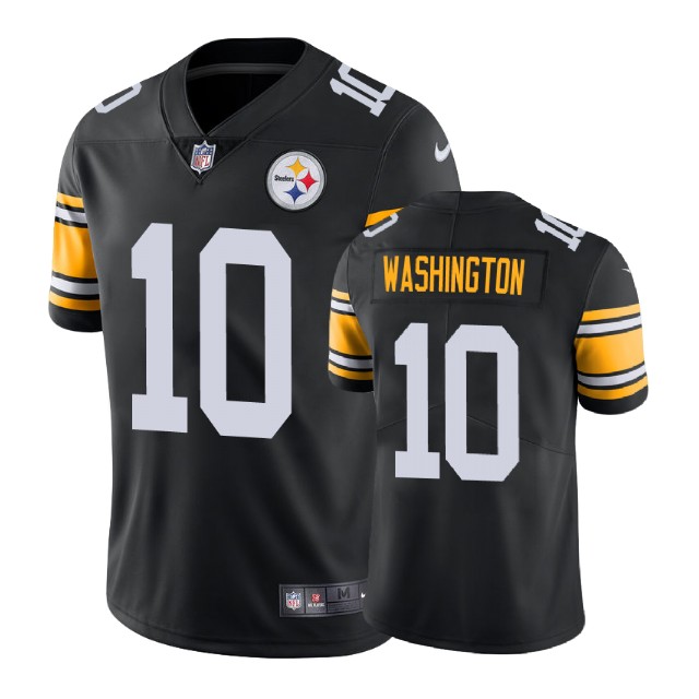 Pittsburgh Steelers #10 James Washington Vapor Untouchable Limited Throwback Black Jersey