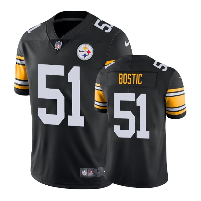 Pittsburgh Steelers #51 Jon Bostic Vapor Untouchable Limited Throwback Black Jersey Pittsburgh Steelers #51 Jon Bostic Vapor Untouchable Limited Throwback Black Jersey