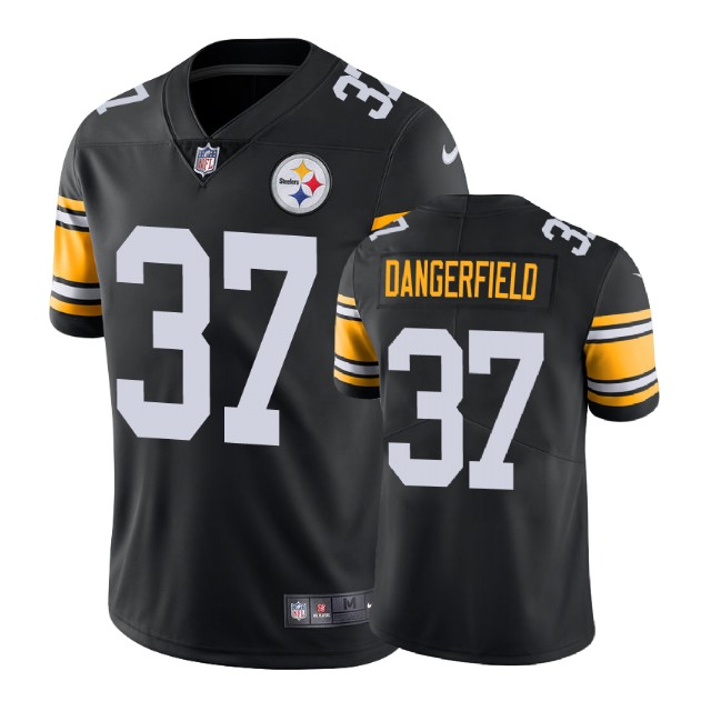 Pittsburgh Steelers #37 Jordan Dangerfield Vapor Untouchable Limited Throwback Black Jersey Pittsburgh Steelers #37 Jordan Dangerfield Vapor Untouchable Limited Throwback Black Jersey