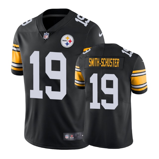 Pittsburgh Steelers #19 JuJu Smith-Schuster Vapor Untouchable Limited Throwback Black Jersey
