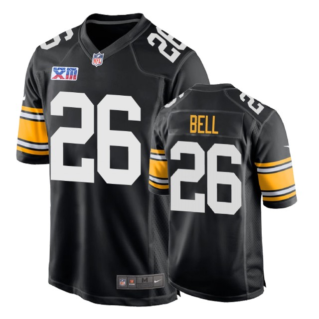 Pittsburgh Steelers #26 Le'Veon Bell 1978 Throwback Super Bowl XIII Black Jersey Pittsburgh Steelers #26 Le'Veon Bell 1978 Throwback Super Bowl XIII Black Jersey