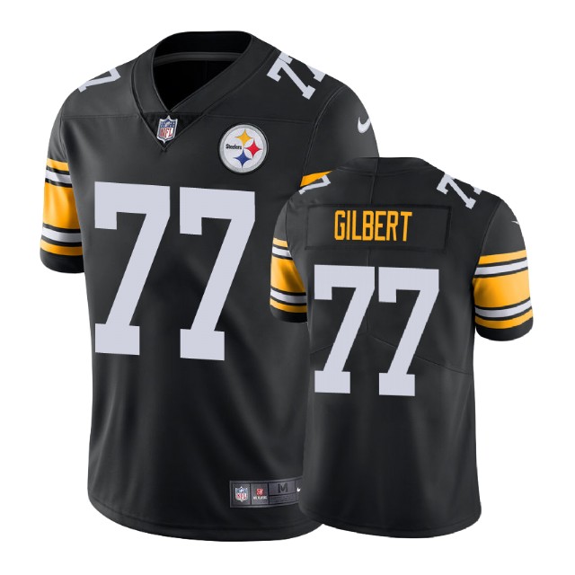 Pittsburgh Steelers #77 Marcus Gilbert Vapor Untouchable Limited Throwback Black Jersey