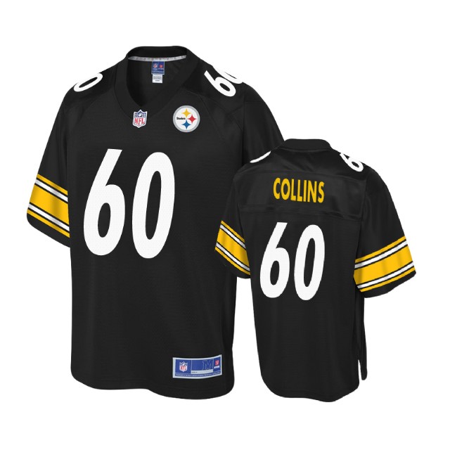 Youth Pittsburgh Steelers #60 Parker Collins Balck Player Pro Line Jersey Youth Pittsburgh Steelers #60 Parker Collins Balck Player Pro Line Jersey