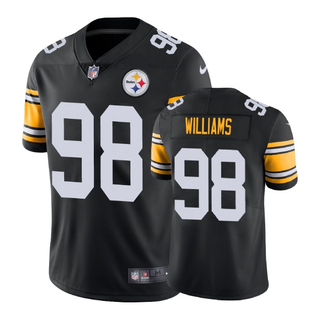Pittsburgh Steelers #98 Vince Williams Vapor Untouchable Limited Throwback Black Jersey Pittsburgh Steelers #98 Vince Williams Vapor Untouchable Limited Throwback Black Jersey
