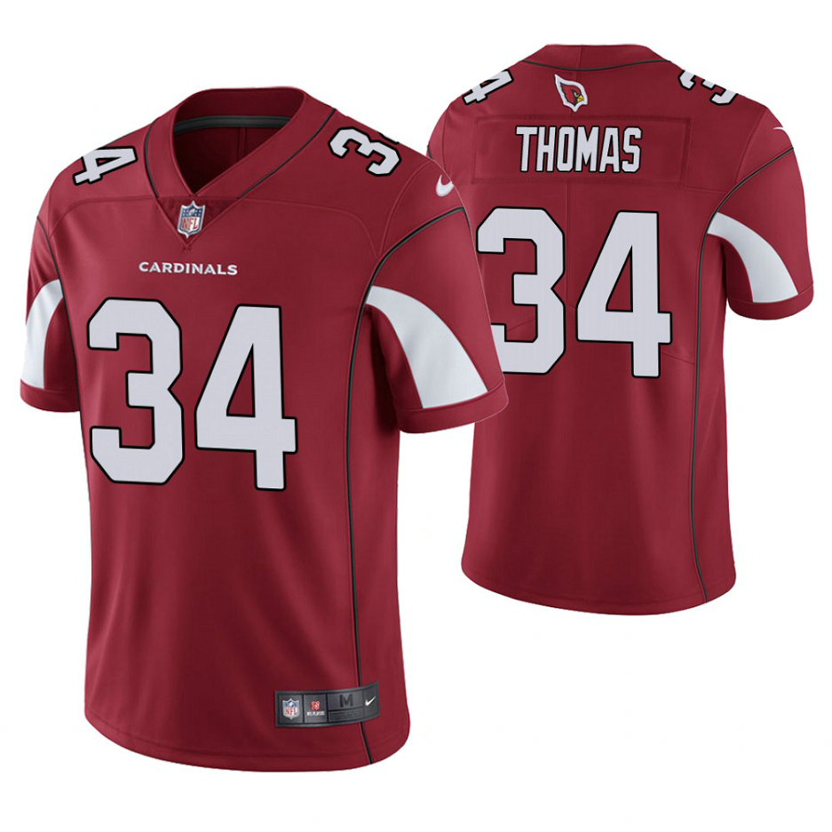 Arizona Cardinals #34 Tavierre Thomas Cardianl Vapor Untouchable Limited Player Jersey Arizona Cardinals #34 Tavierre Thomas Cardianl Vapor Untouchable Limited Player Jersey