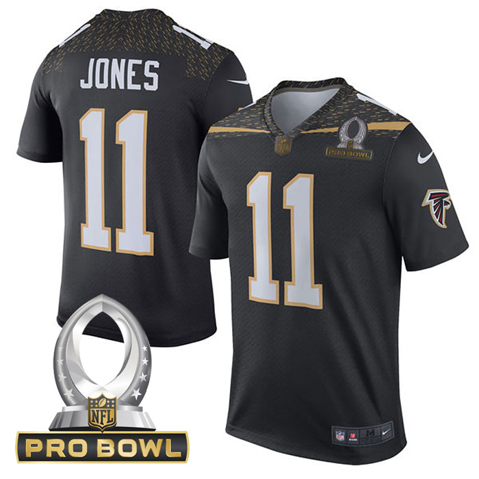 Team Irvin #11 Julio Jones Black 2016 Pro Bowl Game Jersey Team Irvin #11 Julio Jones Black 2016 Pro Bowl Game Jersey
