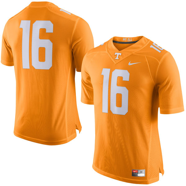 Tennessee Volunteers #16 Peyton Manning Orange Limited College Football Jersey Tennessee Volunteers #16 Peyton Manning Orange Limited College Football Jersey