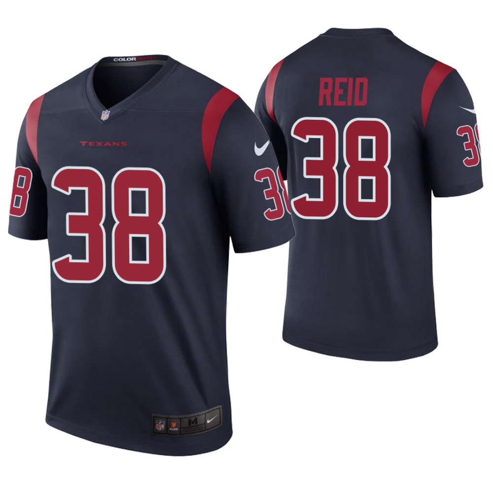 Houston Texans #38 Justin Reid Navy Color Rush Legend Jersey Houston Texans #38 Justin Reid Navy Color Rush Legend Jersey