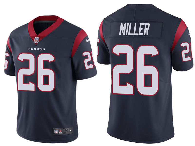 Houston Texans #26 Lamar Miller Navy Vapor Untouchable Limited Jersey Houston Texans #26 Lamar Miller Navy Vapor Untouchable Limited Jersey